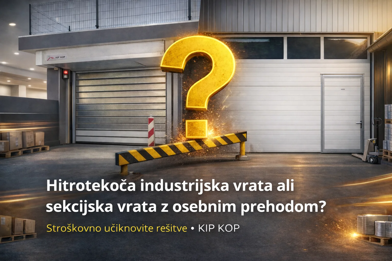 Industrijska vrata za logistiko in proizvodnjo | KIP KOP