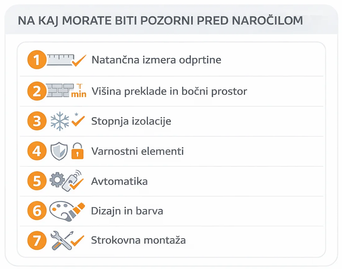 sekcijska vrata za sodoben dom