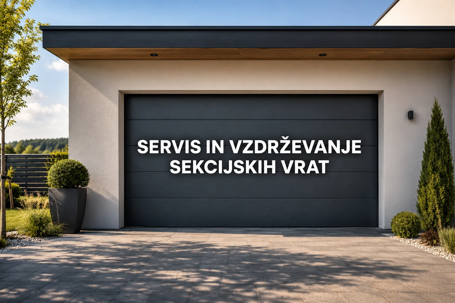Servis in vzdrževanje sekcijskih garažnih vrat | Stroški